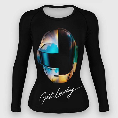 Женский рашгард Daft Punk: Get Lucky / 3D-принт – фото 1