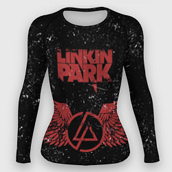 Рашгард женский Linkin Park: Red Airs, цвет: 3D-принт