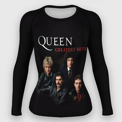 Женский рашгард Queen: Greatests Hits / 3D-принт – фото 1