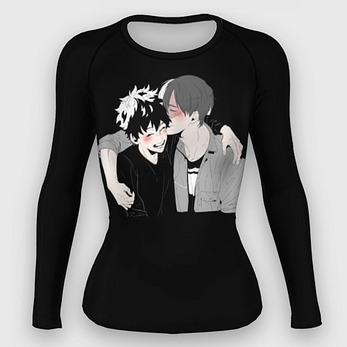 Женский рашгард My Hero Academia целуются / 3D-принт – фото 1