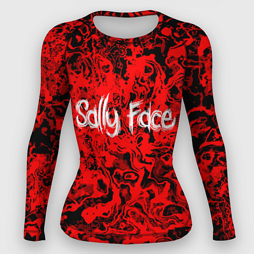 Женский рашгард Sally Face: Red Bloody / 3D-принт – фото 1