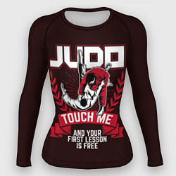Рашгард женский Judo: Touch Me, цвет: 3D-принт