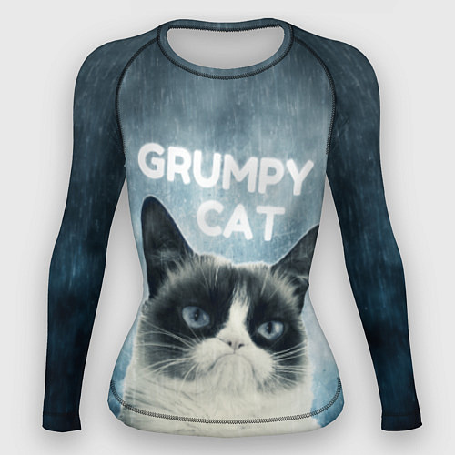 Женский рашгард Grumpy Cat / 3D-принт – фото 1