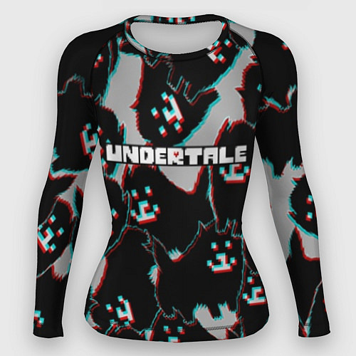 Женский рашгард Undertale / 3D-принт – фото 1