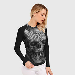 Рашгард женский Slipknot: Devil Skull, цвет: 3D-принт — фото 2