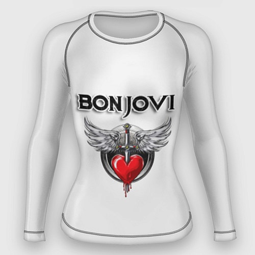 Женский рашгард Bon Jovi / 3D-принт – фото 1