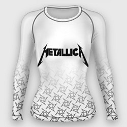 Рашгард женский METALLICA, цвет: 3D-принт