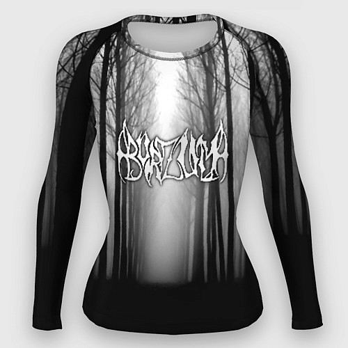 Женский рашгард Темный лес Burzum / 3D-принт – фото 1