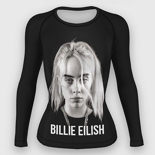 Женский рашгард BILLIE EILISH / 3D-принт – фото 1