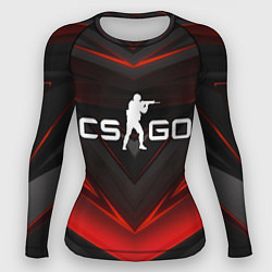 Рашгард женский CS GO logo, цвет: 3D-принт