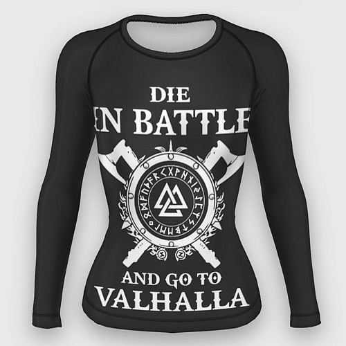 Женский рашгард Vikings / 3D-принт – фото 1