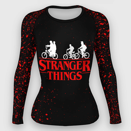 Женский рашгард STRANGER THINGS / 3D-принт – фото 1