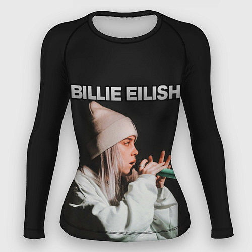 Женский рашгард BILLIE EILISH / 3D-принт – фото 1