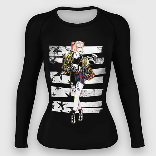 Женский рашгард Harley Quinn / 3D-принт – фото 1