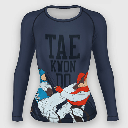 Женский рашгард Taekwondo / 3D-принт – фото 1