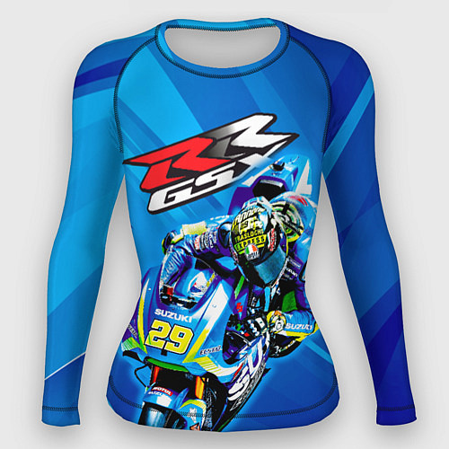 Женский рашгард Suzuki MotoGP / 3D-принт – фото 1