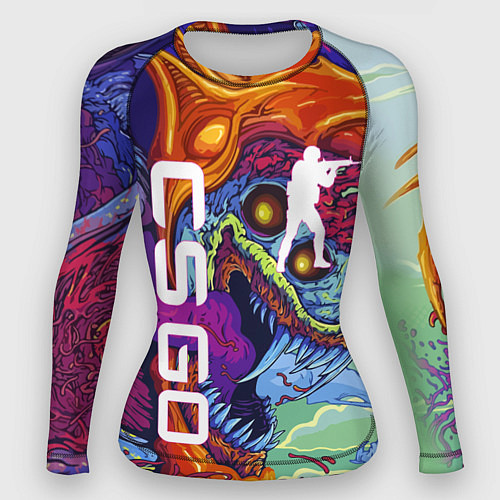 Женский рашгард CS GO HYPERBEAST / 3D-принт – фото 1