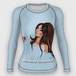 Рашгард женский Ariana Grande Ариана Гранде, цвет: 3D-принт