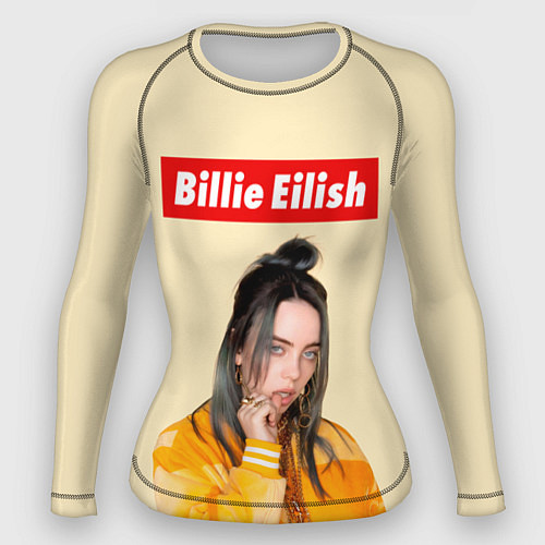 Женский рашгард BILLIE EILISH / 3D-принт – фото 1