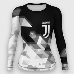 Рашгард женский JUVENTUS, цвет: 3D-принт