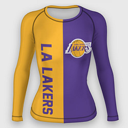 Рашгард женский LA LAKERS, цвет: 3D-принт