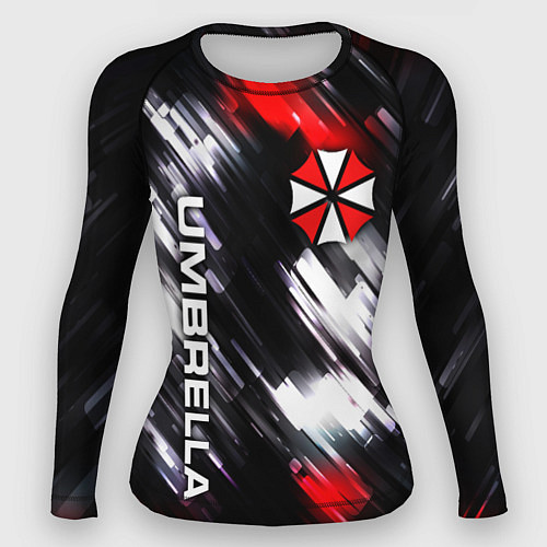 Женский рашгард UMBRELLA CORPORATION / 3D-принт – фото 1