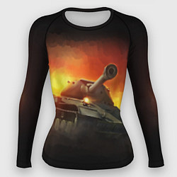 Рашгард женский Tank, цвет: 3D-принт