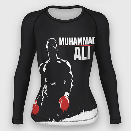 Женский рашгард Muhammad Ali / 3D-принт – фото 1