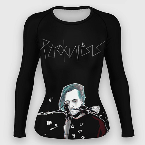 Женский рашгард PYROKINESIS / 3D-принт – фото 1