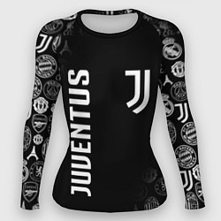 Рашгард женский JUVENTUS, цвет: 3D-принт