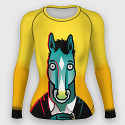 Рашгард женский BoJack Horseman, цвет: 3D-принт