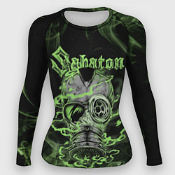 Рашгард женский Toxic Sabaton, цвет: 3D-принт