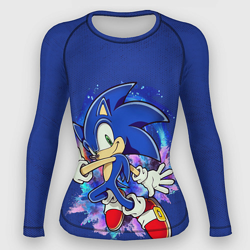 Женский рашгард Sonic / 3D-принт – фото 1