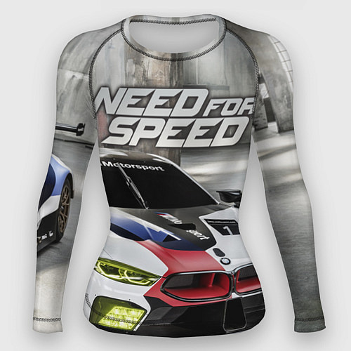Женский рашгард Need for Speed / 3D-принт – фото 1