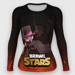 Рашгард женский Brawl stars Mortis Мортис, цвет: 3D-принт