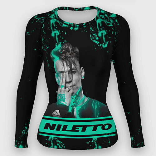 Женский рашгард NILETTO / 3D-принт – фото 1
