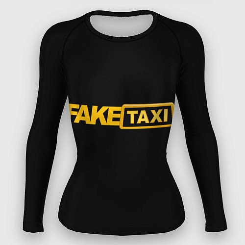 Женский рашгард Fake Taxi / 3D-принт – фото 1