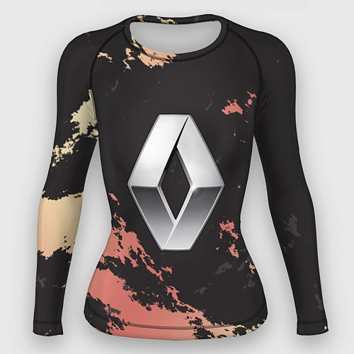 Женский рашгард Renault спина / 3D-принт – фото 1