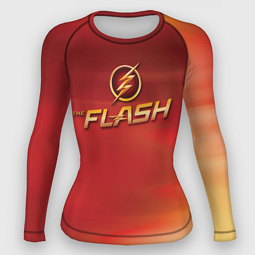 Женский рашгард The Flash Logo Pattern / 3D-принт – фото 1