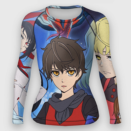 Женский рашгард БАШНЯ БОГА / 3D-принт – фото 1