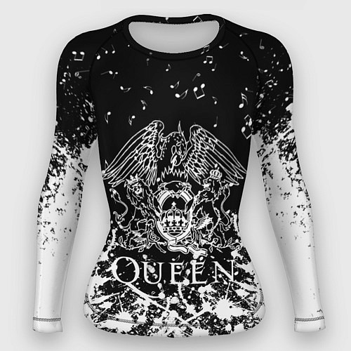 Женский рашгард QUEEN / 3D-принт – фото 1