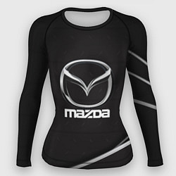 Рашгард женский MAZDA, цвет: 3D-принт