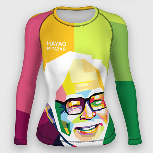 Женский рашгард Hayao Miyazaki / 3D-принт – фото 1