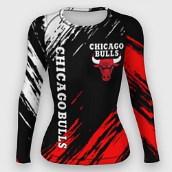 Рашгард женский CHICAGO BULLS, цвет: 3D-принт