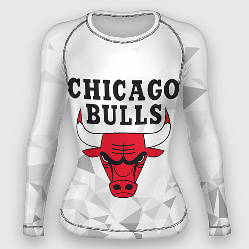 Женский рашгард CHICAGO BULLS / 3D-принт – фото 1