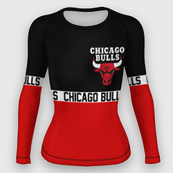 Рашгард женский CHICAGO BULLS, цвет: 3D-принт