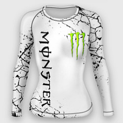 Рашгард женский MONSTER ENERGY, цвет: 3D-принт