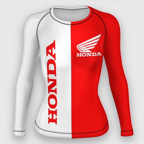 Женский рашгард HONDA / 3D-принт – фото 1