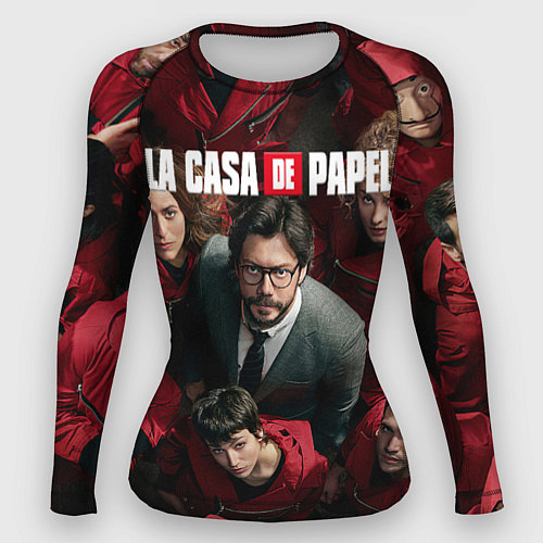 Женский рашгард La Casa de Papel Z / 3D-принт – фото 1