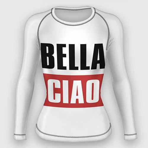 Женский рашгард Bella Ciao / 3D-принт – фото 1